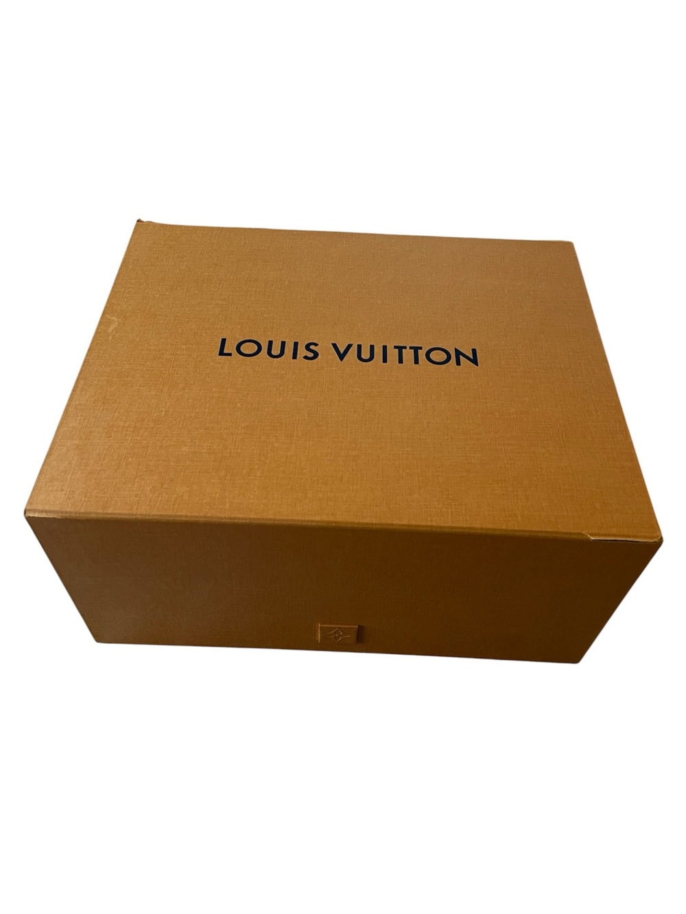 Louis Vuitton Orange-Gold Branded Accessory Box